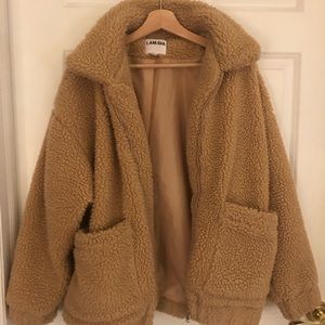 I am Gia teddy jacket
